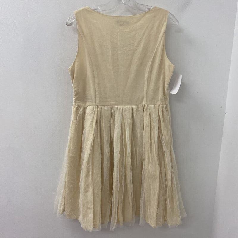 RYU: WOMEN'S PARTY DRESS beige L