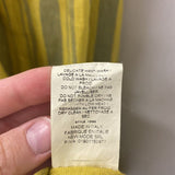 BELLA UMBRA WOMEN'S PLUS DRESS yellow green stripe Plus 1X
