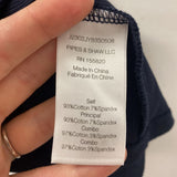VERONICA BEARD WOMEN'S TOP navy cream M
