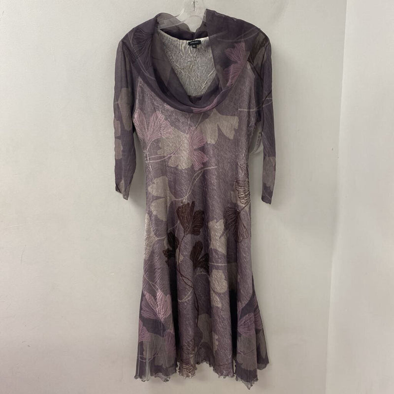 KOMAROV WOMEN'S DRESS grey pink XL