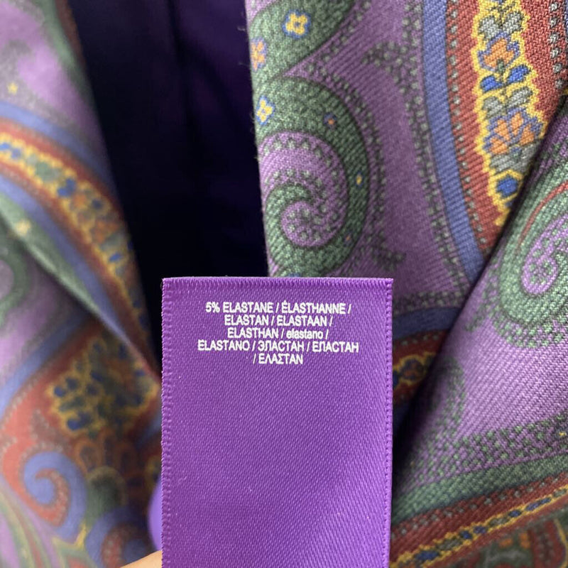 Ralph Lauren (purple label) WOMEN'S BLAZER/JACKET purple forest green mix 10
