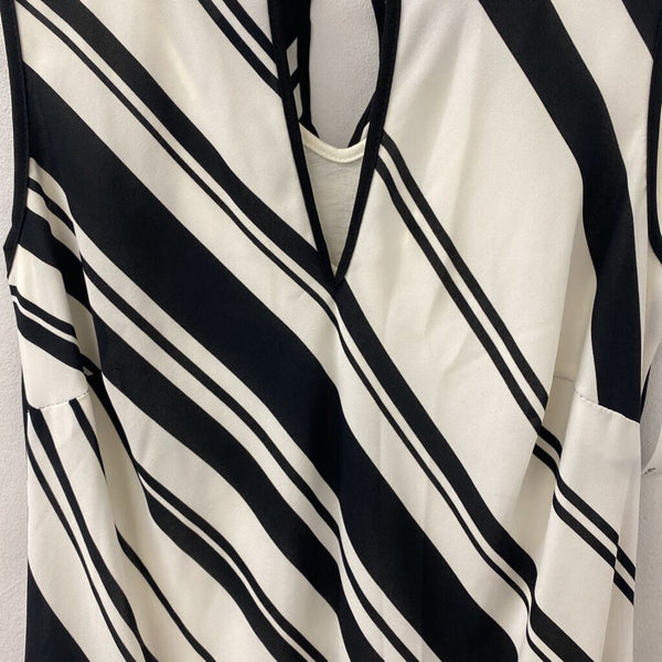 RINASCIMENTO WOMEN'S DRESS white black mix M
