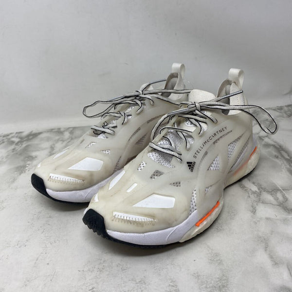 ADIDAS/STELLA MCCARTNEY WOMEN'S SNEAKERS white beige orange 39.5