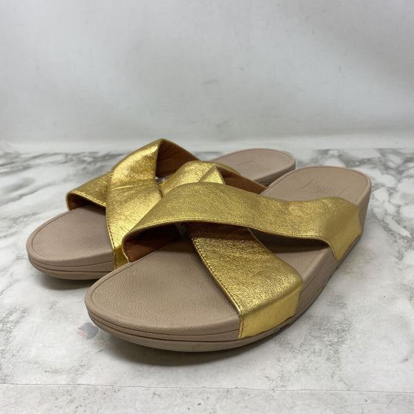 FITFLOP WOMEN'S SANDALS gold 9