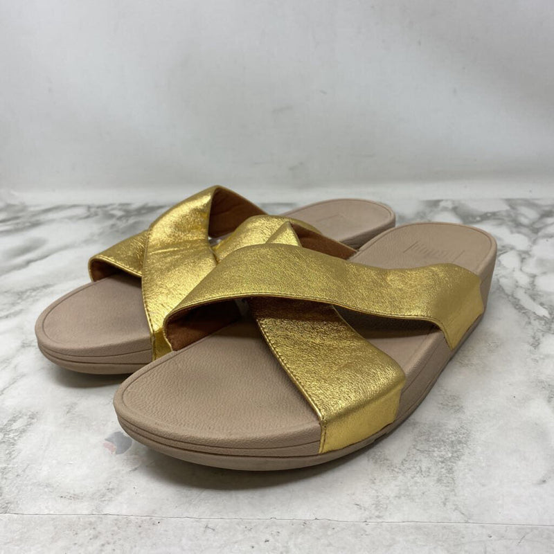 FITFLOP WOMEN'S SANDALS gold 9