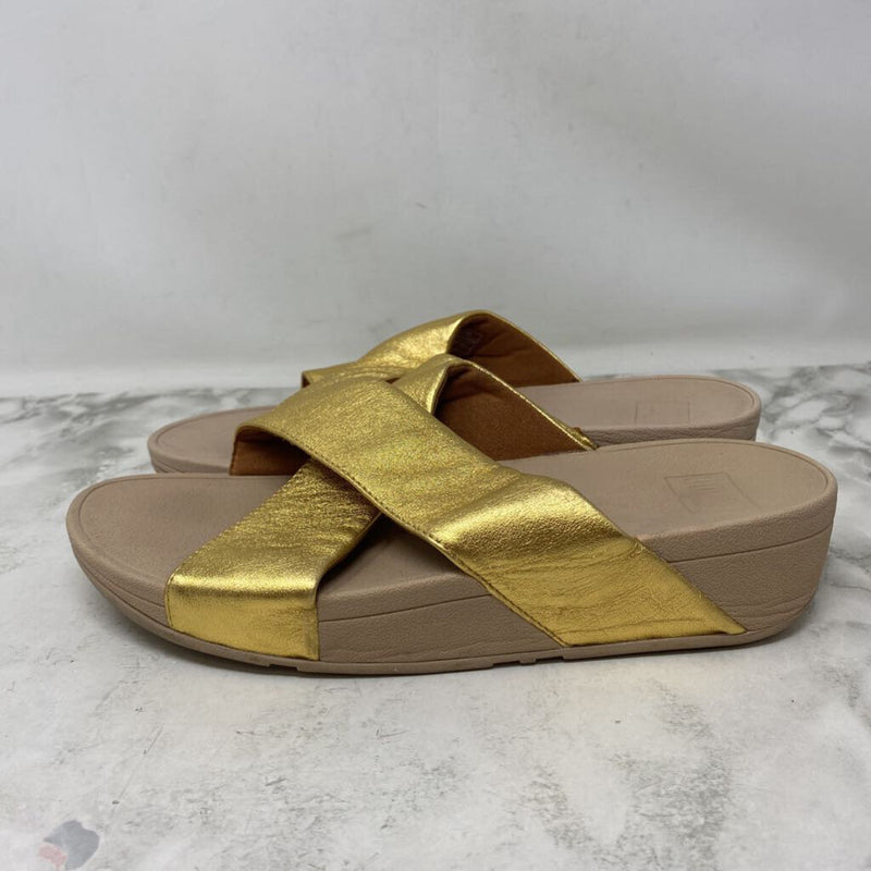 FITFLOP WOMEN'S SANDALS gold 9