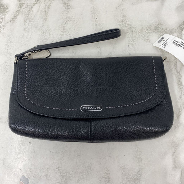 COACH WOMEN'S WALLET/WRISTLET black