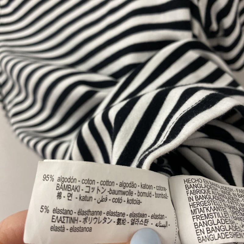 ZARA WOMEN'S DRESS black white mix XS