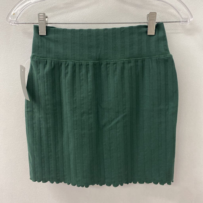 AERIE WOMEN'S SKIRT forest green XS