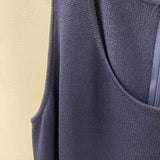 ST JOHN WOMEN'S DRESS navy 10
