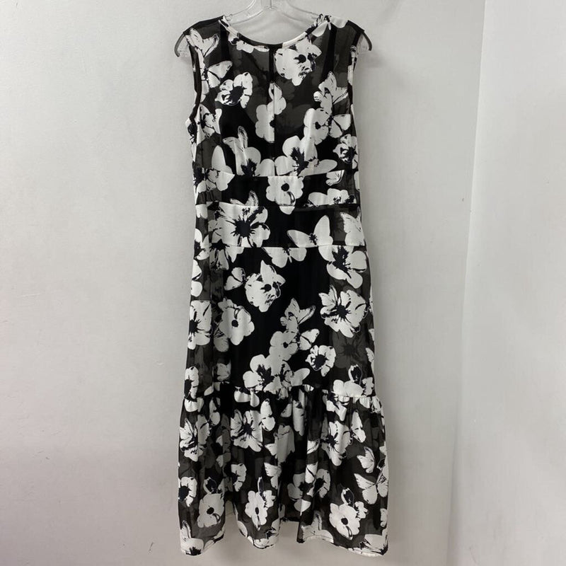 comrags WOMEN'S PARTY DRESS black white L
