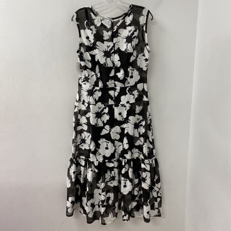 comrags WOMEN'S PARTY DRESS black white L