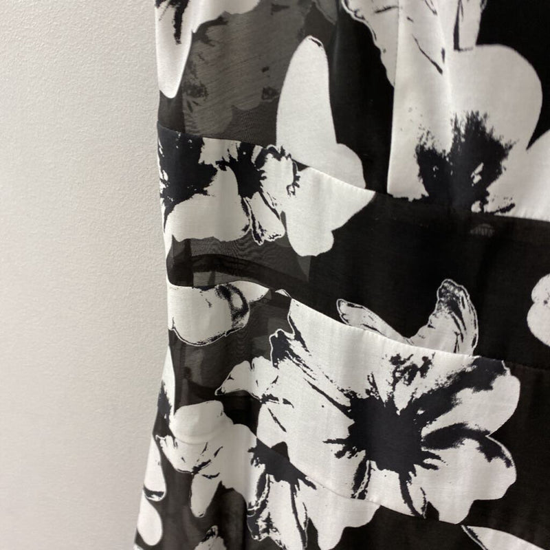 comrags WOMEN'S PARTY DRESS black white L