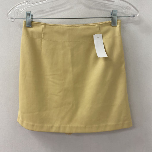 ABERCROMBIE & FITCH WOMEN'S SKIRT buttercream XS