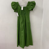 ABERCROMBIE & FITCH WOMEN'S DRESS green XS