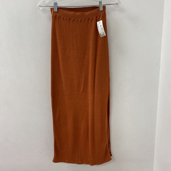 fp beach WOMEN'S SKIRT brick red S