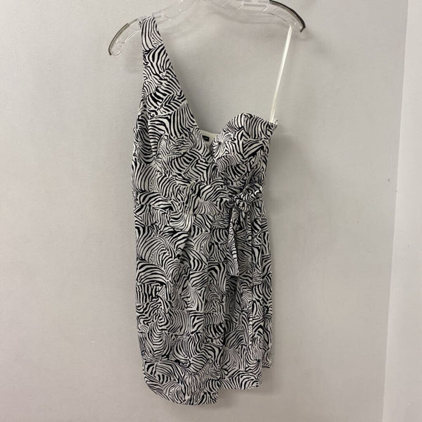 Club Monaco WOMEN'S DRESS black white mix 4