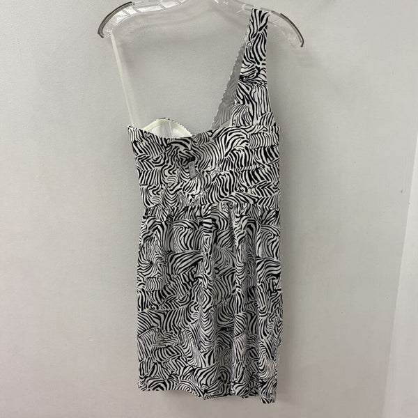 Club Monaco WOMEN'S DRESS black white mix 4