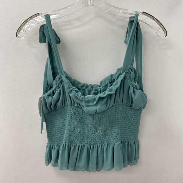 WILFRED WOMEN'S TOP teal M