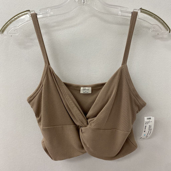 WILFRED WOMEN'S TANK/CAMI light brown M
