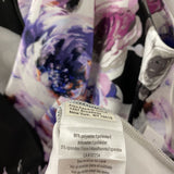 ALEX evenings WOMEN'S DRESS black purple white mix 14