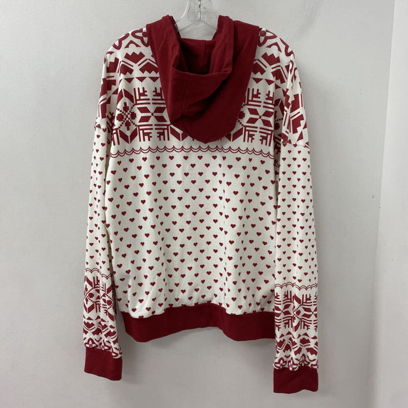 ampersand avenue WOMEN'S PLUS TOP white red XXXL