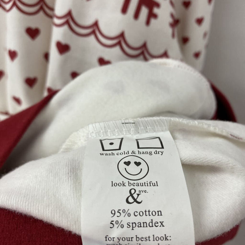 ampersand avenue WOMEN'S PLUS TOP white red XXXL