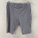 MICHAEL/Michael Kors WOMEN'S SHORTS navy white M