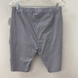 MICHAEL/Michael Kors WOMEN'S SHORTS navy white M