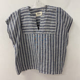 WOMEN'S BLOUSE/SHIRT grey white S