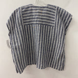 WOMEN'S BLOUSE/SHIRT grey white S