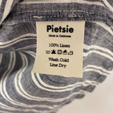 WOMEN'S BLOUSE/SHIRT grey white S