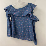 PAIGE WOMEN'S BLOUSE/SHIRT blue pink S