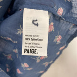 PAIGE WOMEN'S BLOUSE/SHIRT blue pink S