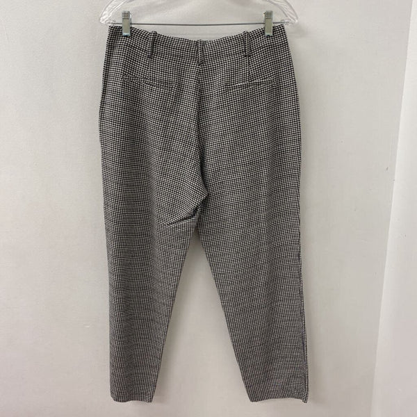 MANGO/MNG WOMEN'S PANTS black white mix 6