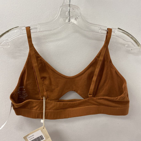 Frank and Oak WOMEN'S ACTIVE BRA brown L