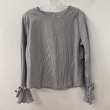 WOMEN'S TOP blue white mix M/L