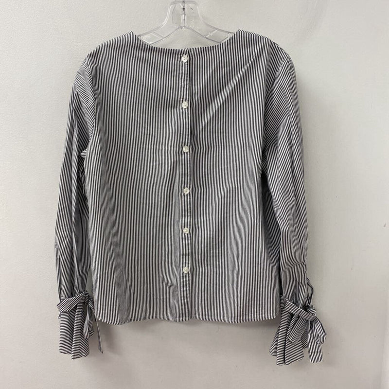 WOMEN'S TOP blue white mix M/L