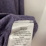 EDDIE BAUER WOMEN'S PLUS TOP purple marled 3X