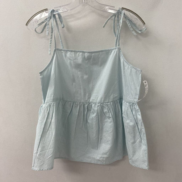 SELECTED FEMME WOMEN'S TOP blue white mix M/38