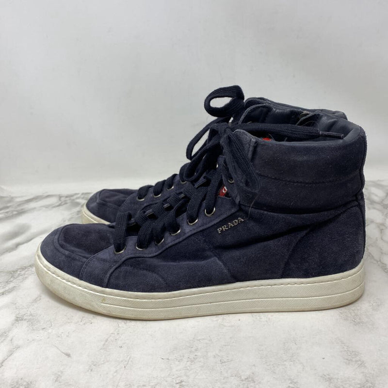 PRADA WOMEN'S SNEAKERS navy 11ish