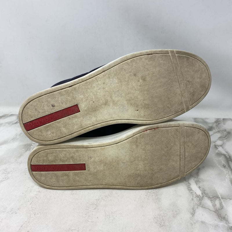 PRADA WOMEN'S SNEAKERS navy 11ish