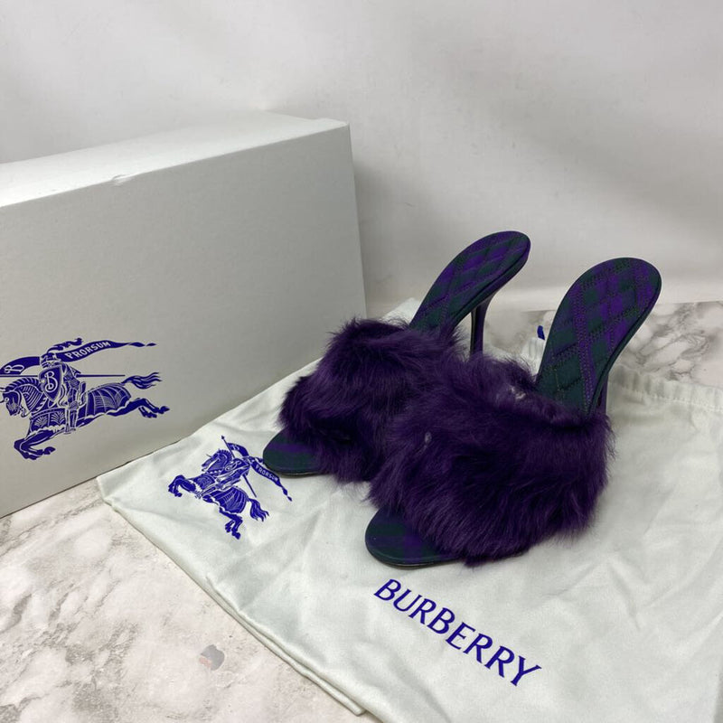 BURBERRY WOMEN'S HEELS purple 41
