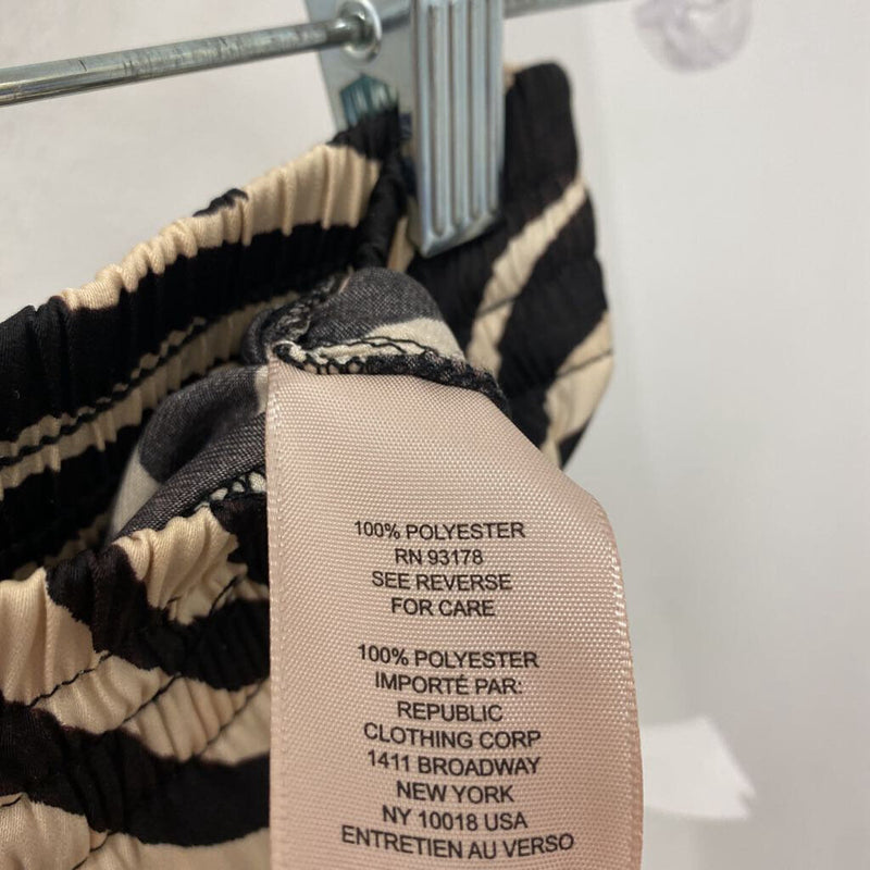PHILOSOPHY WOMEN'S PANTS tan black mix S