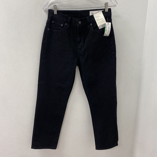 GAP WOMEN'S JEANS black S/26