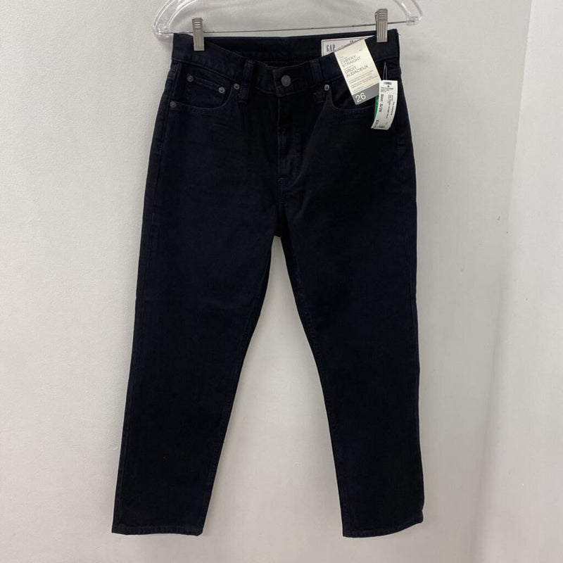 GAP WOMEN'S JEANS black S/26