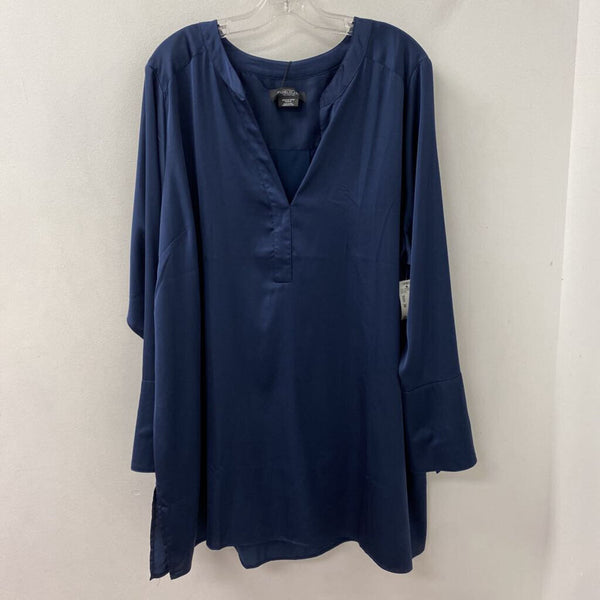 MICHELSTUDIO collection WOMEN'S PLUS TOP navy 26