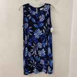 LAURA WOMEN'S DRESS black blue 12
