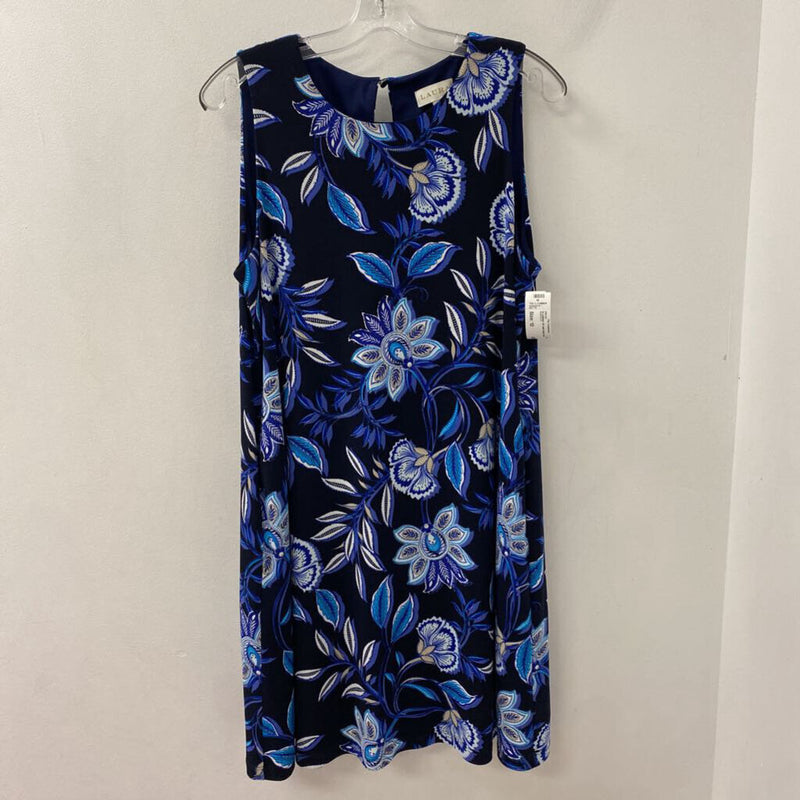 LAURA WOMEN'S DRESS black blue 12