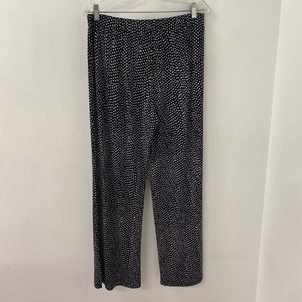 LAURA WOMEN'S PANTS black white M